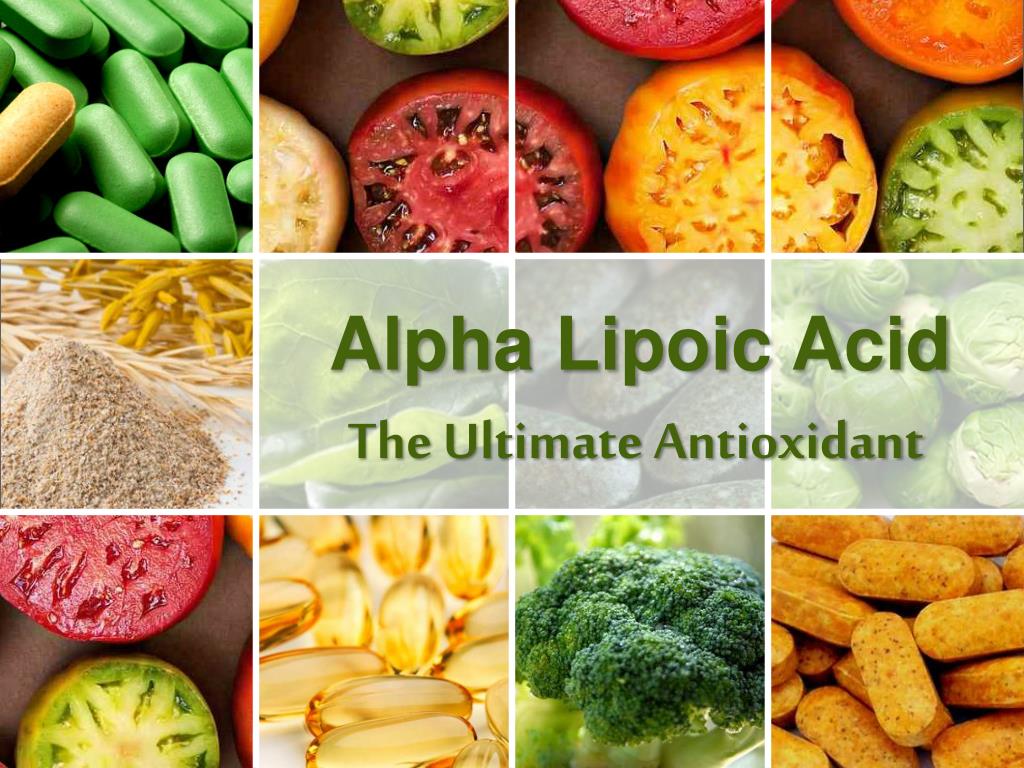 O poderoso antioxidante: ácido alfa lipóico
