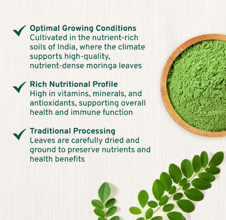 Extrato de Moringa/Folha de Moringa em Pó